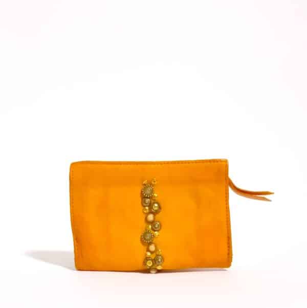 Campomaggi leather wallet with rivets - Image 2