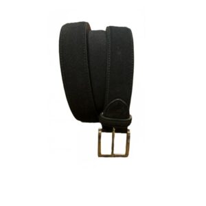 Men's suede leather belt