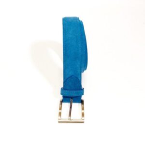 Men's suede leather belt