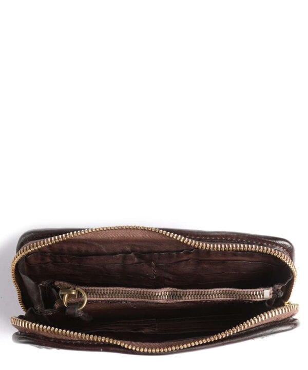 Campomaggi leather wallet with rivets - Image 2