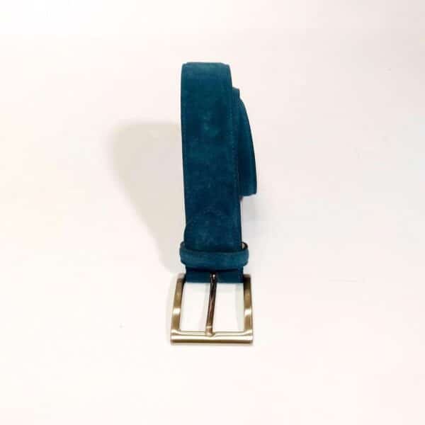 Men's suede leather belt