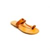 Women's leather thong slipper