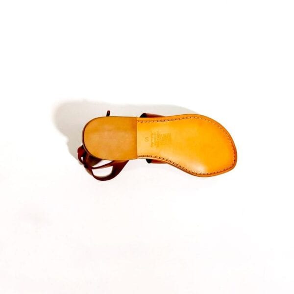 Women's cross-leather sandals - Image 5