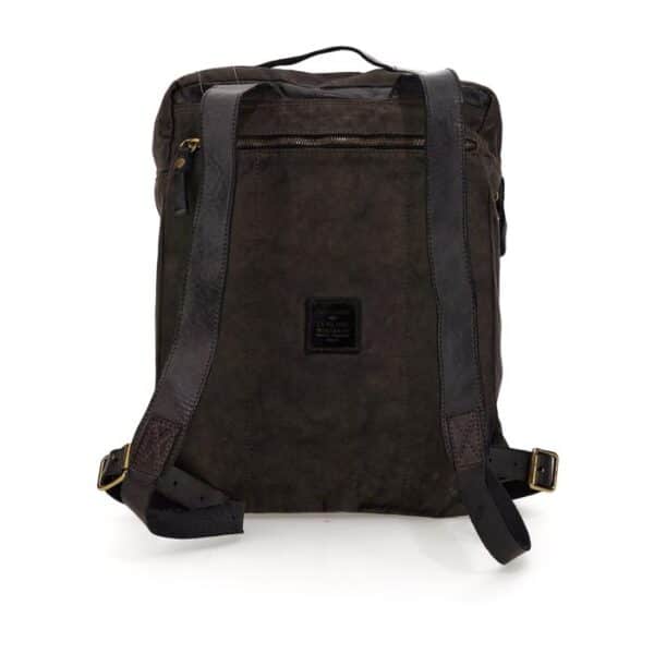 Campomaggi fabric and leather backpack - Image 2