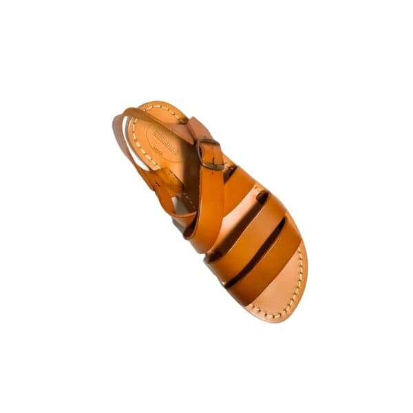 Women's cross-leather sandals - Image 4