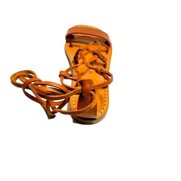 Gladiator leather sandals for women - Image 4