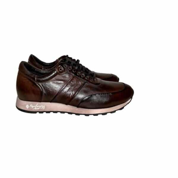 Sneakers da uomo in pelle - immagine 2