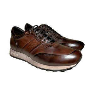 Men's leather sneakers