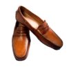 Men's leather moccasin