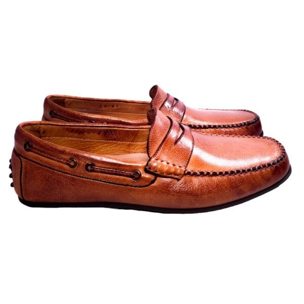 Men's leather moccasin - Image 4