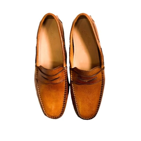 Men's leather moccasin - Image 2