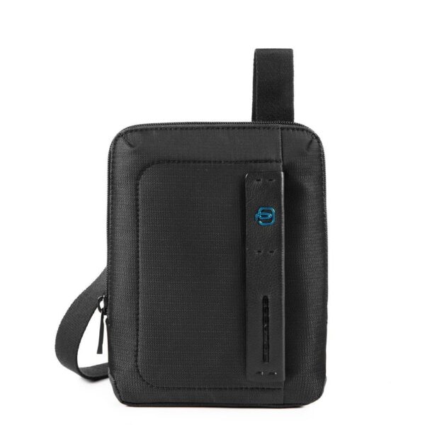 Small bag in fabric and leather P / 16 Piquadro
