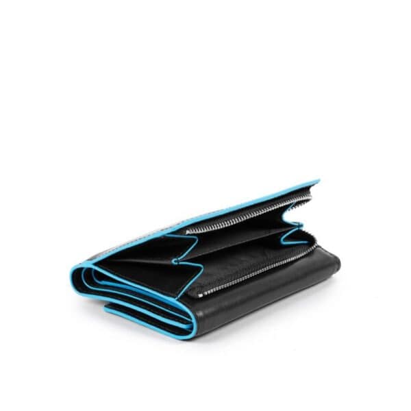 Piquadro Blue Square women's leather wallet - Image 2