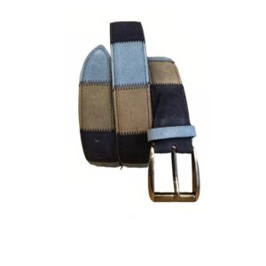 Suede belt