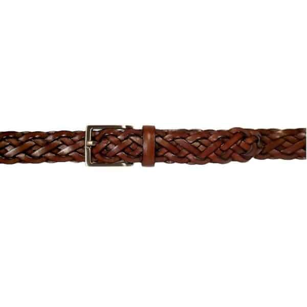Braided leather belt - Image 4