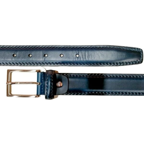 Cintura in cuoio uomo - immagine 4