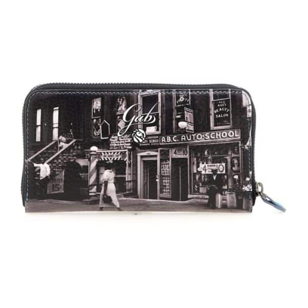 Gabs Harlem Street leather wallet w/print. - Image 2