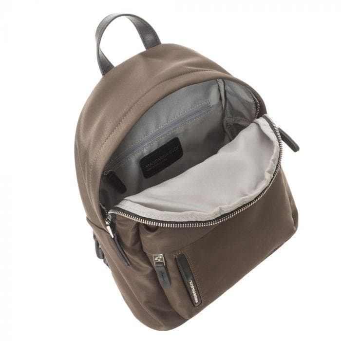 Mandarina duck backpack clearance leather