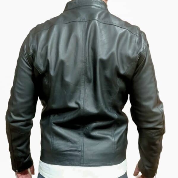 Monster men's leather jacket - Image 2