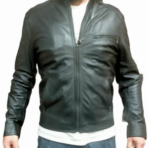 Monster men's leather jacket
