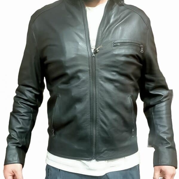 Monster men's leather jacket