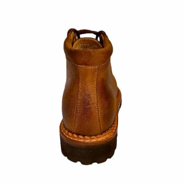 Stivale stringato da donna in pelle - immagine 3
