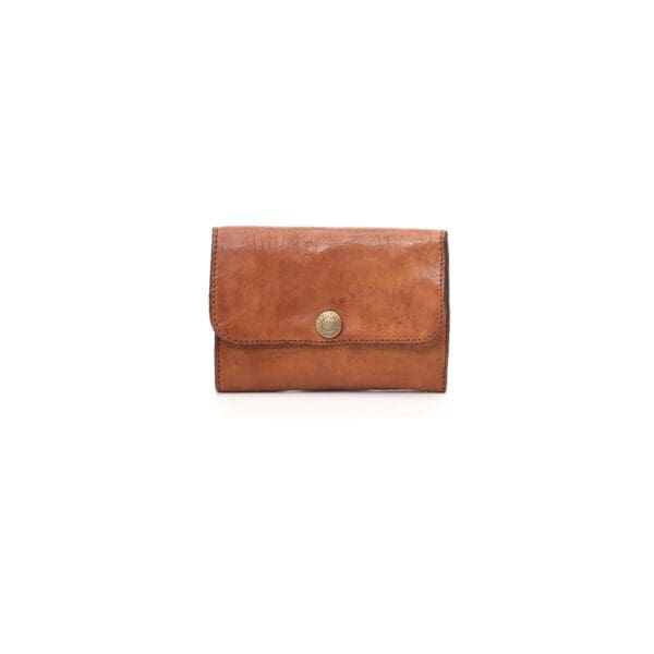 Campomaggi leather wallet with zip