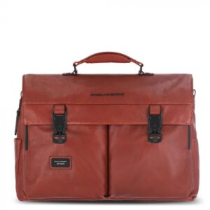 Leather bag Harper lines Piquadro