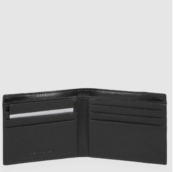 P16 Piquadro men's fabric/leather wallet - Image 2