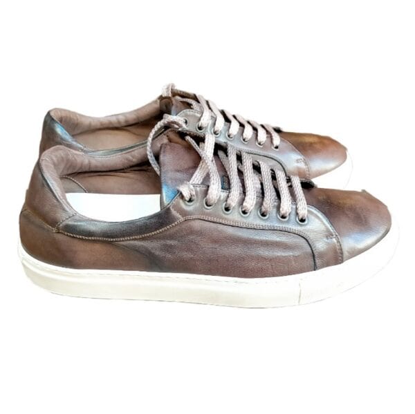 Sneakers bassa da uomo in pelle - immagine 3