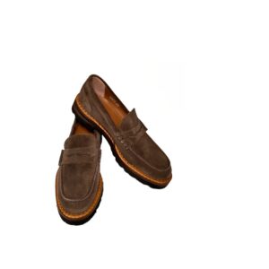 Mocassino donna in camoscio