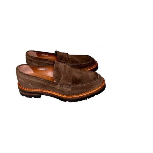 Women's moccasin in suede - Image 4