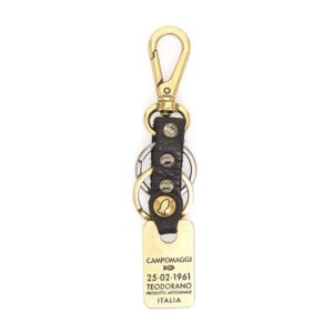 Leather keychain Campomaggi