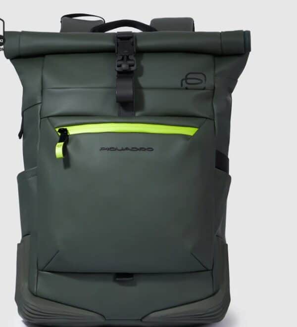 Neoprene roll-top backpack for PC 15,6" Piquadro