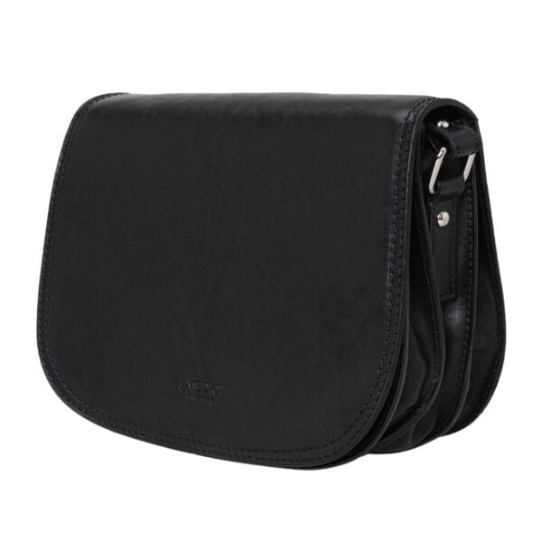 I Medici rounded leather postbag