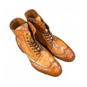 Stivaletto uomo in pelle