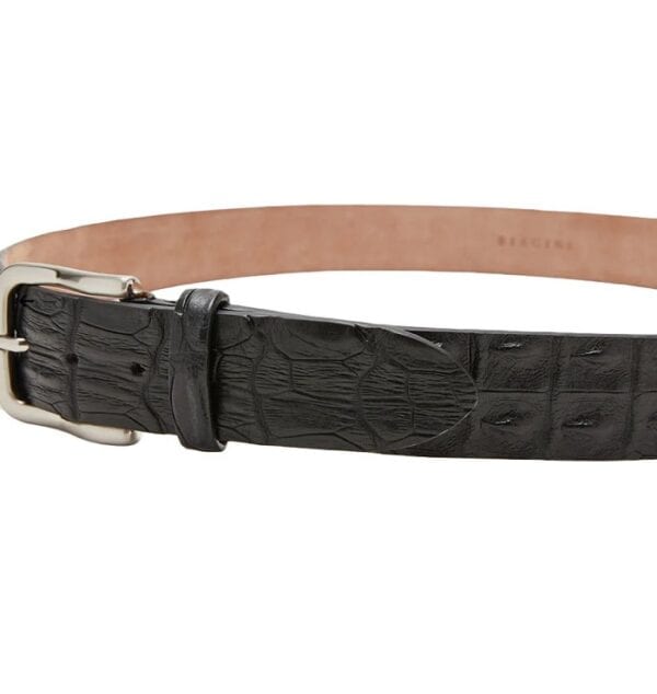 Real crocodile men's belt - Image 2