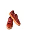 Men's low leather sneakers