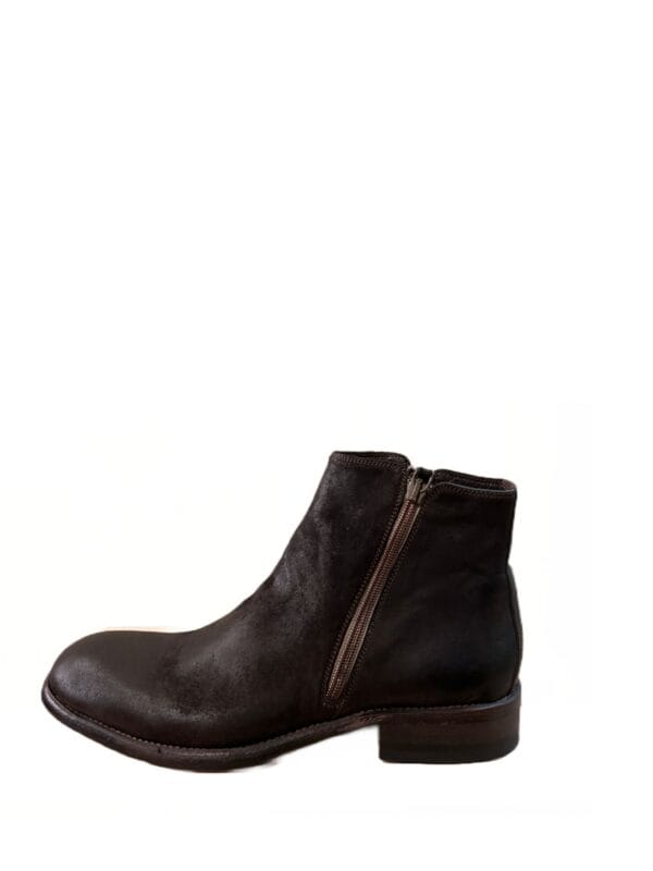 Men's reverse leather zip boot - Image 4