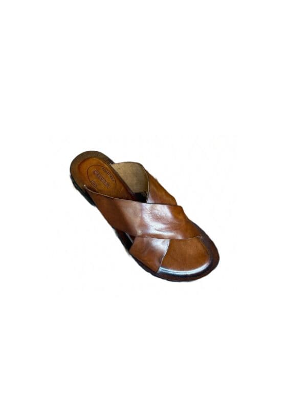 Women's leather slipper