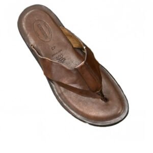 Men's flip-flop leather slipper