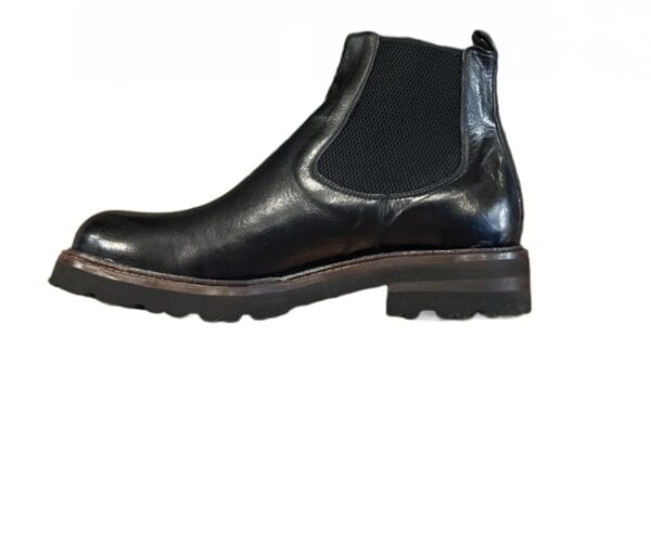 Stivaletto bufalo da uomo con elastico - immagine 3
