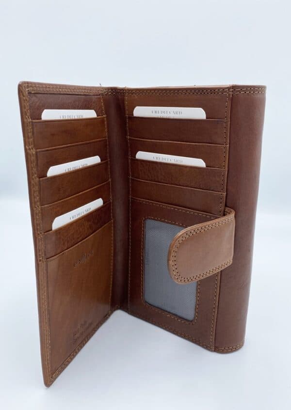 Large leather wallet I Medici - Image 6