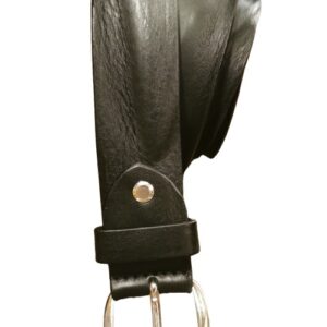 Vinatage effect leather belt
