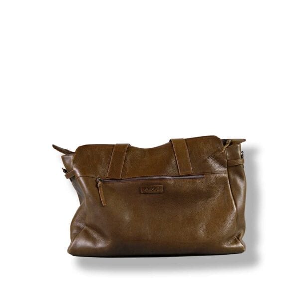 Bruno Rossi Leather Travel Bag - Image 2