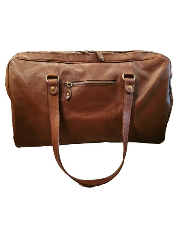 Leather small travel bag I Medici