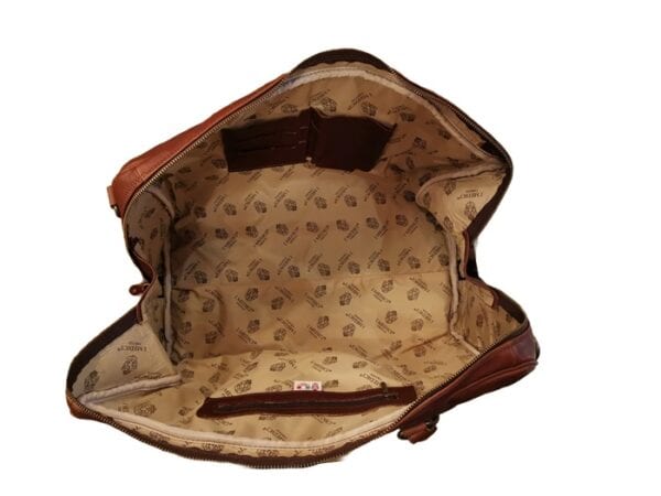 Leather small travel bag I Medici - Image 3
