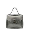 Mini bag in pelle laminata Plinio Visonà