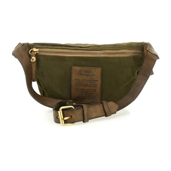 Campomaggi leather/canvas bag - Image 4