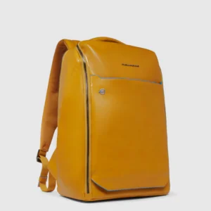 Zaino per pc 14" in pelle Piquadro